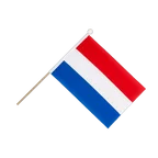 Drapeau sur hampe Pays-Bas 15 x 22 cm