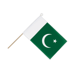 Pakistan Drapeau sur hampe 15 x 22 cm