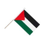 Drapeau sur hampe Palestine 15 x 22 cm