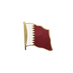 Qatar Pin's drapeau 2 x 2 cm