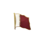 Katar Flaggen Pin 2 x 2 cm
