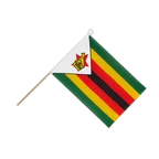 Drapeau sur hampe Zimbabwe 15 x 22 cm