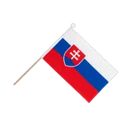 Slovakia Hand Waving Flag 6x9"