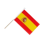 Drapeau sur hampe Espagne 15 x 22 cm