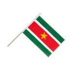 Suriname Hand Waving Flag 6x9"