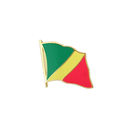 Kongo Flaggen Pin 2 x 2 cm