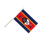 Drapeau sur hampe Swaziland 15 x 22 cm