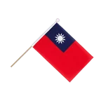 Taiwan Hand Waving Flag 6x9"