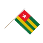 Togo Stockfähnchen 15 x 22 cm