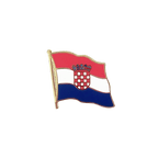 Kroatien Flaggen Pin 2 x 2 cm