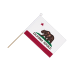Kalifornien Stockfähnchen 15 x 22 cm