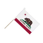 California Hand Waving Flag 6x9"