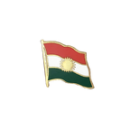 Kurdistan Pin's drapeau 2 x 2 cm