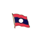 Laos Flaggen Pin 2 x 2 cm