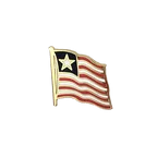 Liberia Flaggen Pin 2 x 2 cm