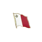 Malta Flaggen Pin 2 x 2 cm