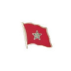 Marokko Flaggen Pin 2 x 2 cm