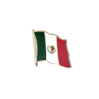 Mexiko Flaggen Pin 2 x 2 cm