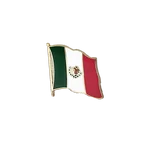 Mexiko Flaggen Pin 2 x 2 cm