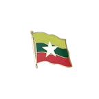 Myanmar Flaggen Pin 2 x 2 cm