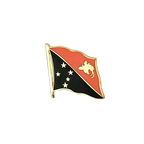 Papua Neuguinea Flaggen Pin 2 x 2 cm