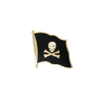 Pirat Skull and Bones Flaggen Pin 2 x 2 cm