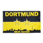 Dortmund Mein Revier - Flagge 90 x 150 cm