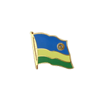 Rwanda Pin's drapeau 2 x 2 cm