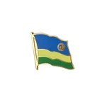 Ruanda Flaggen Pin 2 x 2 cm