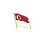 Singapur Flaggen Pin 2 x 2 cm