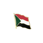 Soudan Pin's drapeau 2 x 2 cm