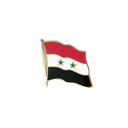 Syrien Flaggen Pin 2 x 2 cm