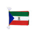 Äquatorial Guinea Fahnenkette 15 x 22 cm, 3 m
