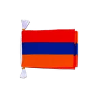 Armenien Fahnenkette 15 x 22 cm, 3 m
