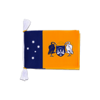 Australie Territoire de la capital australienne Mini Guirlande fanion 15 x 22 cm, 3 m