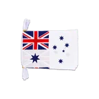 Mini Guirlande fanion Royal Australian Navy 15 x 22 cm, 3 m