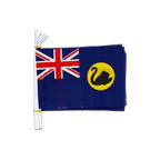 Australie-Occidentale (Western Australia) Mini Guirlande fanion 15 x 22 cm, 3 m