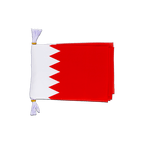 Bahrein Mini Guirlande fanion 15 x 22 cm, 3 m