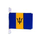 Barbados Fahnenkette 15 x 22 cm, 3 m