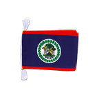Belize Fahnenkette 15 x 22 cm, 3 m