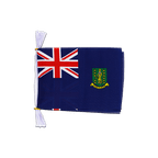 Britische Jungferninseln Fahnenkette 15 x 22 cm, 3 m