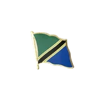 Tansania Flaggen Pin 2 x 2 cm