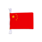 Chine Mini Guirlande fanion 15 x 22 cm, 3 m