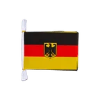 Deutschland Dienstflagge Fahnenkette 15 x 22 cm, 3 m
