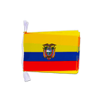 Ecuador Ekuador Fahnenkette 15 x 22 cm, 3 m