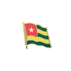 Togo Flaggen Pin 2 x 2 cm