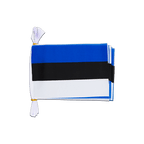 Estonia Flag Bunting 6x9", 3 m