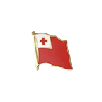 Tonga Flaggen Pin 2 x 2 cm