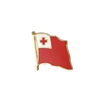 Tonga Flag Lapel Pin