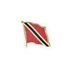 Trinidad und Tobago Flaggen Pin 2 x 2 cm